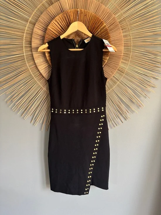 Michael kors black minidress xs NWT - Picture 2 of 8